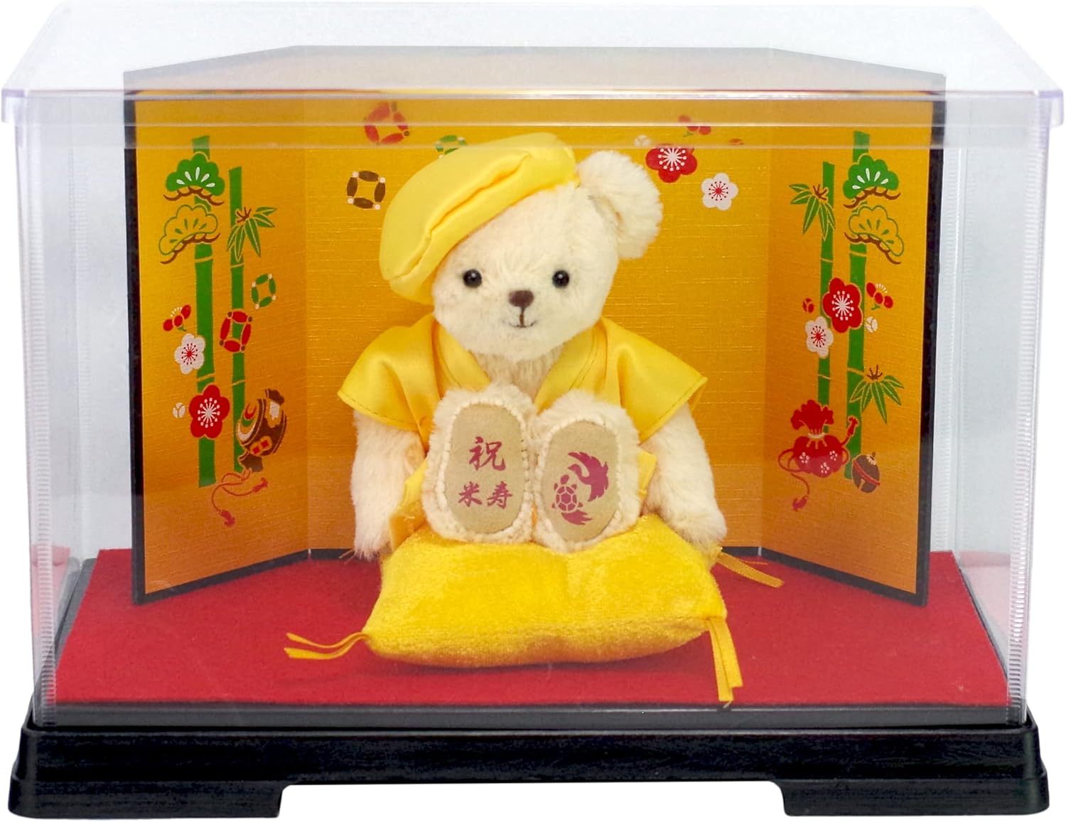 長寿祝い干支置物ねずみ（還暦 古希 喜寿 傘寿 米寿 卒寿 白寿 百寿